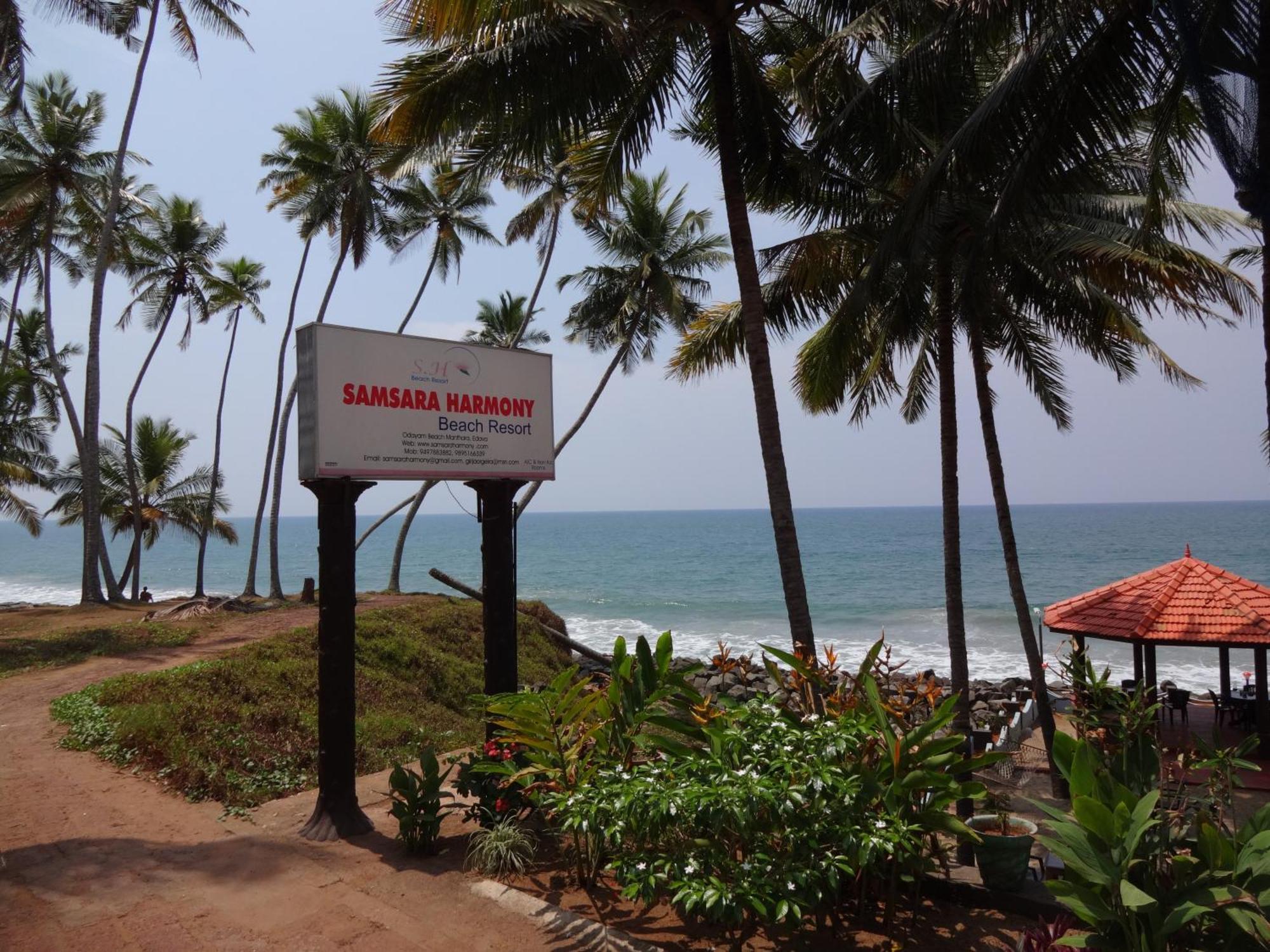 Samsara Harmony Beach Resort Varkala Exterior foto